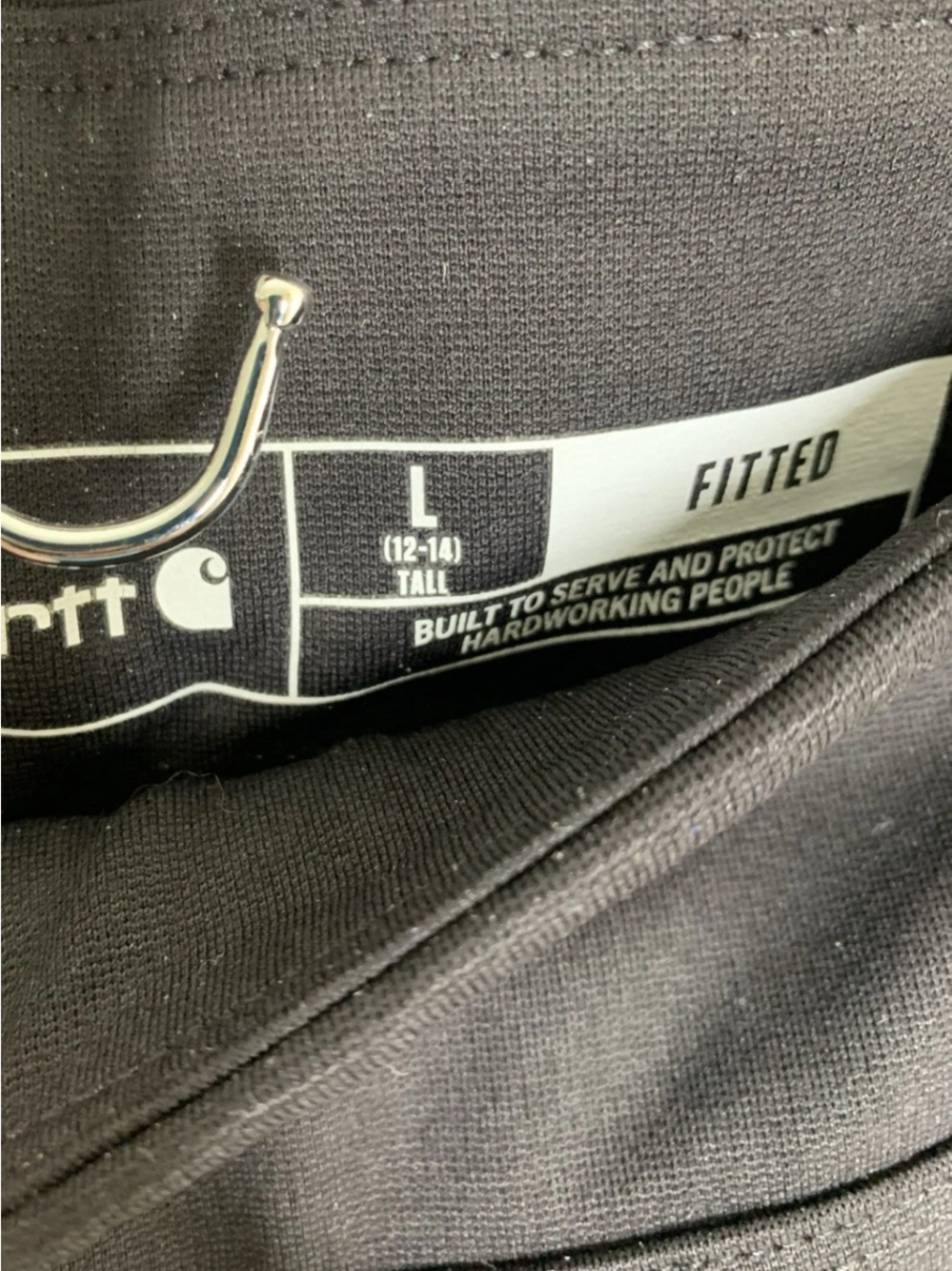 Carhartt Womens Black Force Fitted Lightweight Ankle Length Leggings Size L Tall - Picture 6 of 9